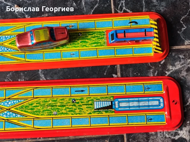 Стара унгарска ламаринена играчка, снимка 4 - Колекции - 50850542