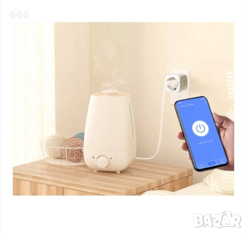 Lewer WiFi контакт с функция ватметър и таймер, 16A, 48x55x43mm, снимка 6 - Друга електроника - 52656548