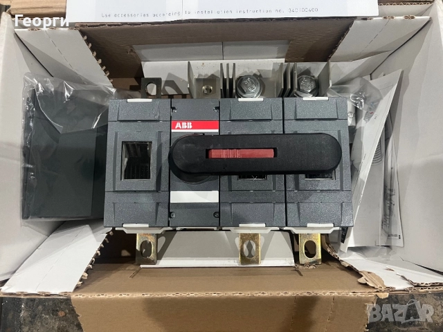 ABB Разединител 1500V 400A DC