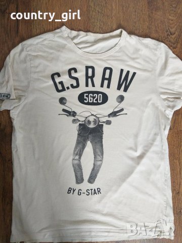 g-star restany - страхотна мъжка тениска 100% оригинал отлично състояние, снимка 5 - Тениски - 28665504