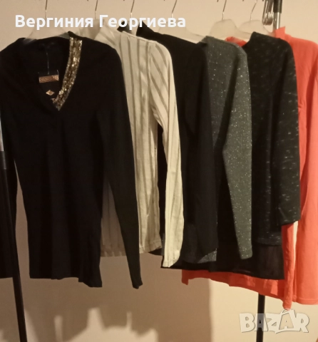 Блуза с пайети, блуза с ламе, тънко поло и други леки блузи