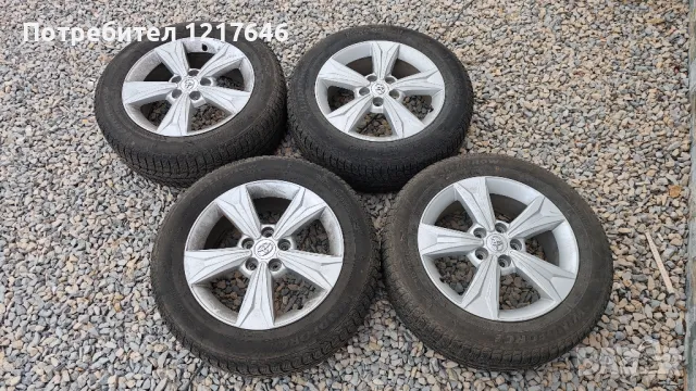 Лизинг TBi 17'' 215 60 17 Джанти+Зимни Гуми DOT2318 Toyota Ch-r, снимка 4 - Гуми и джанти - 49878798