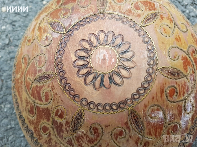 Бъклица бъкел с набивки , снимка 3 - Антикварни и старинни предмети - 52805813