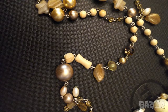 Великолепна огърлица естествени камъни перли и сребърни елементи , снимка 8 - Колиета, медальони, синджири - 34853142