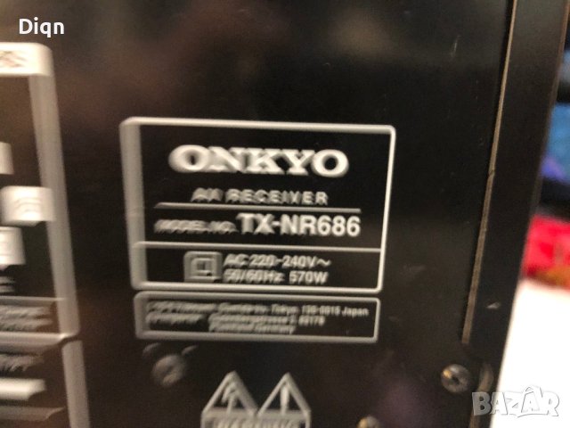 Onkyo TX-NR686 като нов , снимка 14 - Ресийвъри, усилватели, смесителни пултове - 40540225