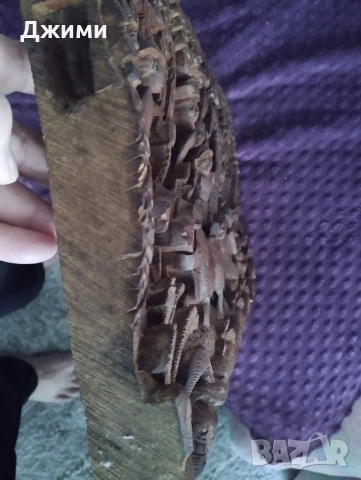 тайландска дърворезба, снимка 12 - Антикварни и старинни предмети - 53400345