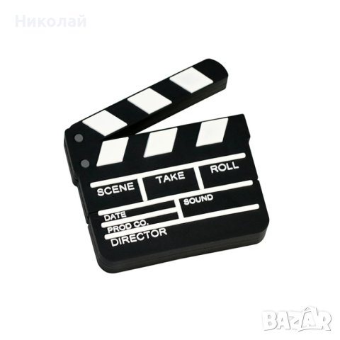 USB Флашка 32 гб Филмова клапа , видео режисьорска клапа , директорска клапа , снимка 2 - USB Flash памети - 43241244