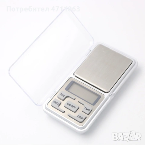 Джобна дигитална везна с висока точност и LCD дисплей, снимка 2 - Други - 53181275