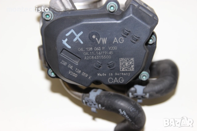 Клапа захранване с въздух VW Golf 7 (2013-2017г.) 04L128063P / 04L 128 063 P / 04L128059K, снимка 2 - Части - 52318989