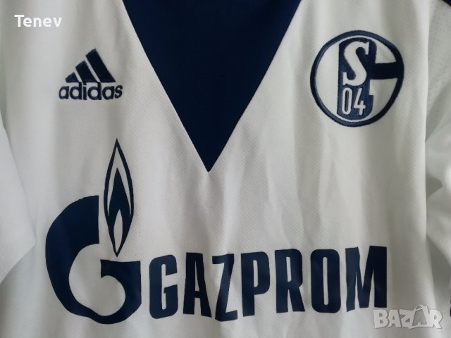 Schalke 04 Draxler Adidas оригинална тениска фланелка Шалке Дракслер 2013/2014 Away , снимка 4 - Тениски - 37485913