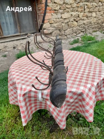 Стара закачалка #10, снимка 4 - Антикварни и старинни предмети - 32783782