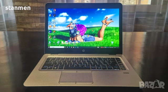 Продавам Гаранционнен HP EliteBook 745/матFHDсKам/4x2.7ghzThr/SSD256+320gb/8gb/AmdR7/Св.Кл/НоваБат  , снимка 2 - Лаптопи за дома - 53074545