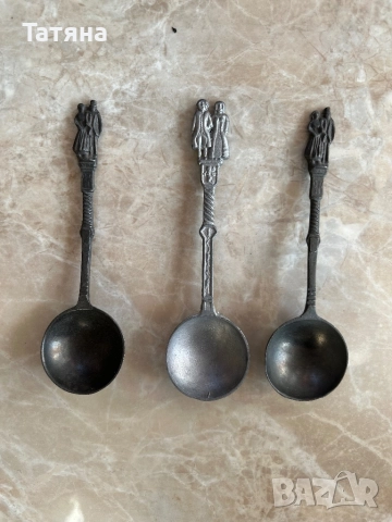 Лъжици от калай, за интериор, колекция