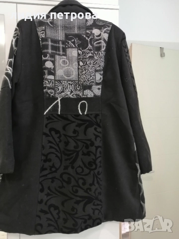 Дамска кожена шуба и ботиково палто. , снимка 3 - Якета - 52514712