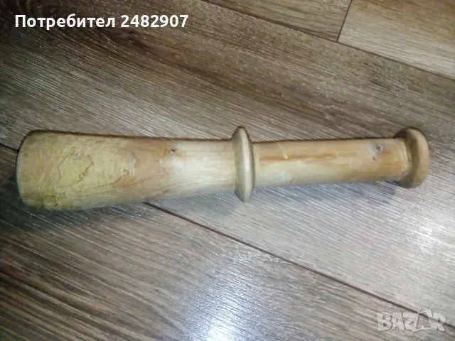 Автентично дървено чукало, снимка 7 - Антикварни и старинни предмети - 47540434