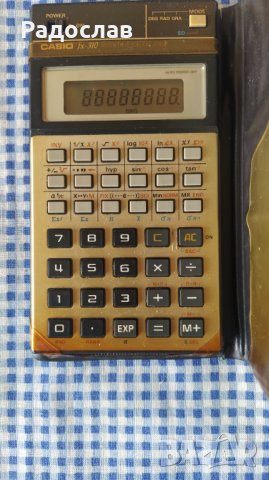 стар  калкулатор CASIO, снимка 5 - Друга електроника - 43152763