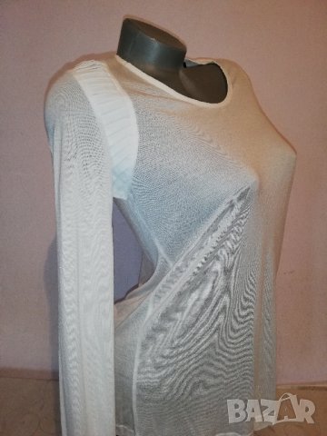 Елегантна бяла блуза Betty Barclay р-р М/Л, снимка 6 - Блузи с дълъг ръкав и пуловери - 29032282