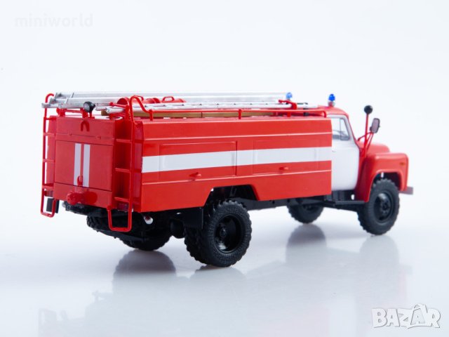 ГАЗ-53 AC-30-106Г пожарна - мащаб 1:43 на АвтоИстория моделът е нов в кутия, снимка 7 - Колекции - 43634855