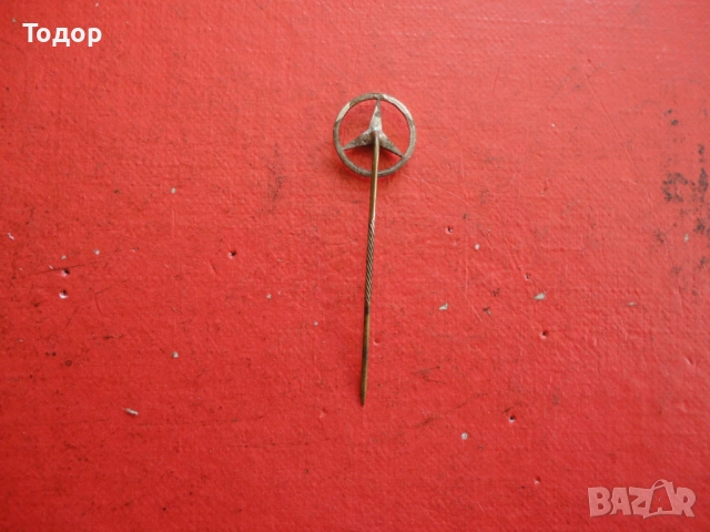 Старинна значка Mercedes, снимка 4 - Колекции - 52670456