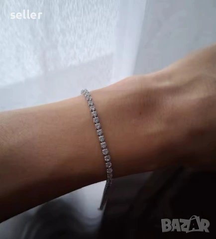 Гривни с кристали от циркон, снимка 3 - Гривни - 52345099