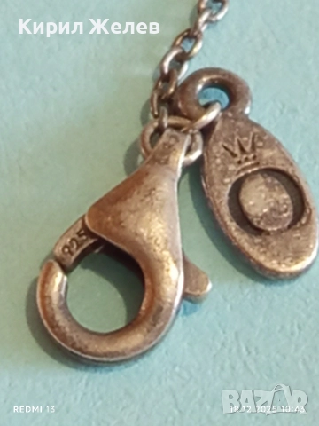 Стерлингово сребърно синджирче на марката ПАНДОРА автентично с печати 42503, снимка 4 - Колиета, медальони, синджири - 52834258