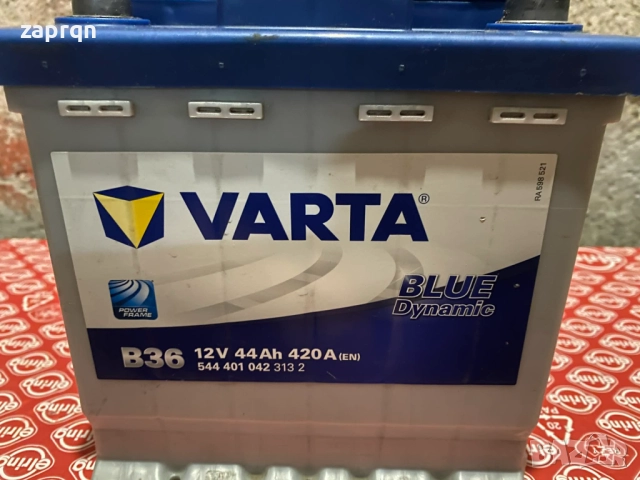 Акумулатор Варта/Varta 44 амп/ч 420 А, снимка 3 - Части - 52701796