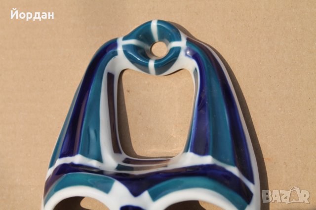 Испански порцеланова маска , снимка 2 - Антикварни и старинни предмети - 43958660