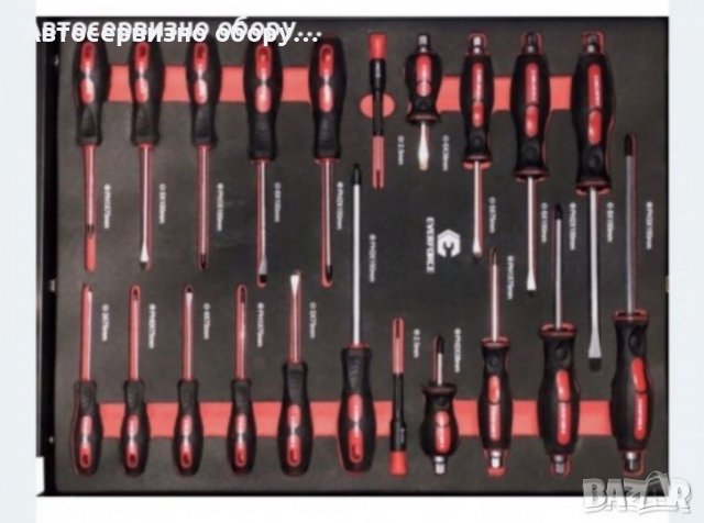 Нов Професионален Шкаф с инструменти EVERFORCE със 7 чекмеджета и отделение за закачане на инструмен, снимка 7 - Други инструменти - 37166502