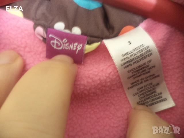 Перфектен тренч "DISNEY" за 3 години, снимка 5 - Детски якета и елеци - 51546332
