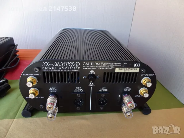 Двуканално крайно стъпало Musical Fidelity , снимка 2 - Ресийвъри, усилватели, смесителни пултове - 49548103