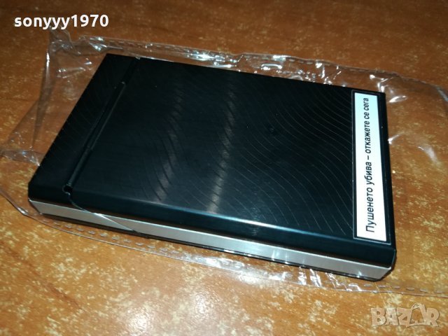 davidoff-табакера метална/алуминиева 0311211943, снимка 8 - Табакери - 34686338