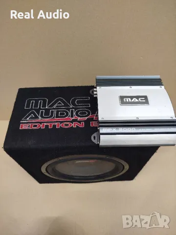 Бас каса и усилвател Mac Audio , снимка 2 - Аксесоари и консумативи - 50426962