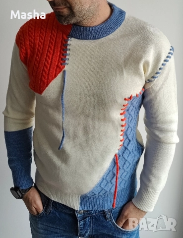 Мъжки коледен пуловер разм. М