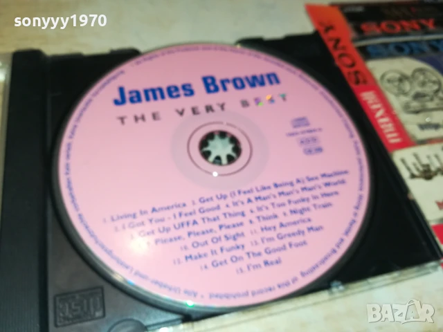 JAMES BROWN CD 2907251024, снимка 7 - CD дискове - 51175958