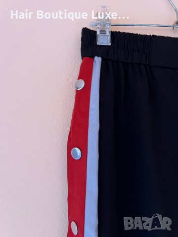 MissEmpire Дамски панталон с капси L размер, снимка 4 - Панталони - 43700413