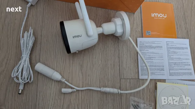 Външна WiFi IP камера Dahua Imou - Bullet 2C 2MPx  вграден микрофон, снимка 2 - IP камери - 49648774