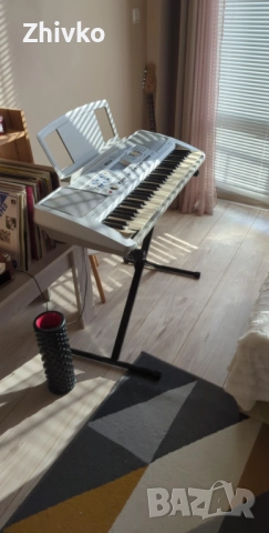 Синтезатор Yamaha PSR 290 С ДЕФЕКТ (с включена стойка), снимка 4 - Ресийвъри, усилватели, смесителни пултове - 52183420