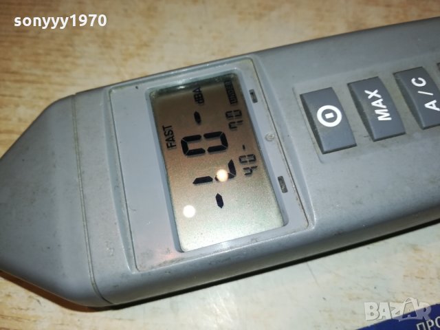 ДЕЦИБЕЛОМЕТЪР ВНОС GERMANY 0412211924, снимка 3 - Микрофони - 35029769