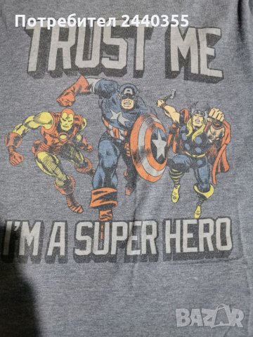 Мъжка блуза Marvel, снимка 2 - Тениски - 26751639