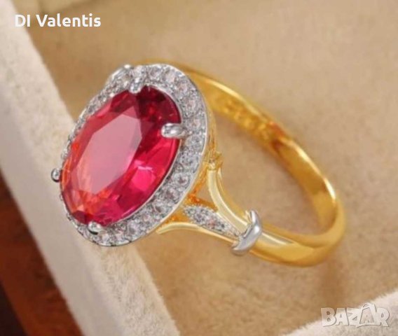 24К Лимитирани луксозни Дамски и Мъжки пръстени ПОСЛЕДНИ БРОЙКИ!!!💍🦅👑, снимка 13 - Пръстени - 43513633