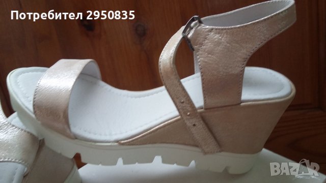 Елегантни сандали Пудра, снимка 2 - Сандали - 37962483