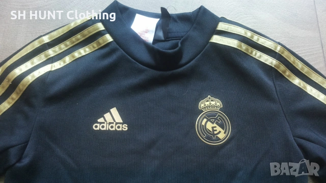 Adidas REAL MADRID Kids Football Размер 7-8 г / 128 см детска футболна блуза 20-68, снимка 2 - Детски Блузи и туники - 53302465