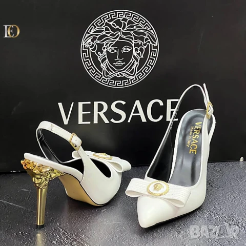 обувки на ток versace, снимка 3 - Дамски обувки на ток - 51355525