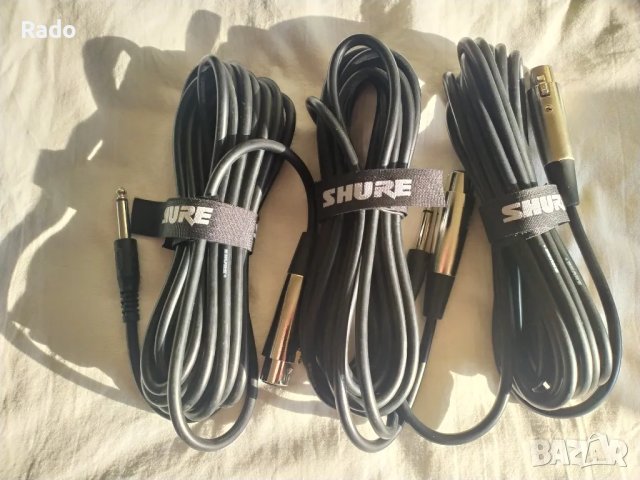 Продавам кабел жак-канон 5 метра на "Shure"