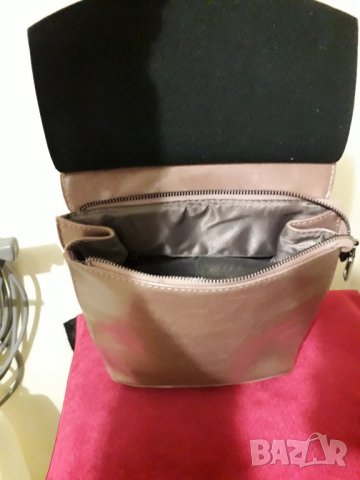 Стилна дамска чанта цвят "пепел от рози", снимка 4 - Чанти - 27128880