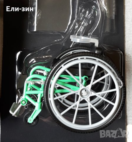 Инвалидна количка на мател за кукли Кен или Барби, снимка 1