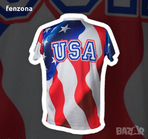 BGF Фланелка USA, снимка 3 - Тениски - 33635567