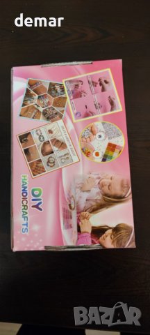 Мъниста за изработване на гривни бижута за деца 14 200 бр. шарени и форми, снимка 4 - Други - 43505563