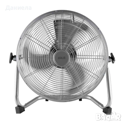 Вентилатор подов Muhler, 60W, индустриален, метален, снимка 7 - Вентилатори - 50726124