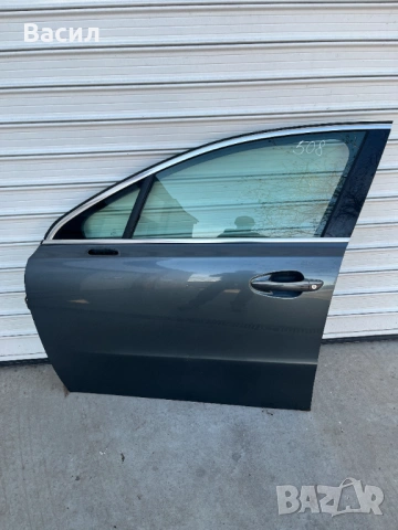Предна лява врата ТЪМНОСИВА МЕТАЛИК Peugeot Пежо 508 2.0 hdi 2.0 хди 140 кс RH01 DYZA Led Xenon pejo